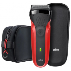 Бритва Braun 300 TS черный/красный