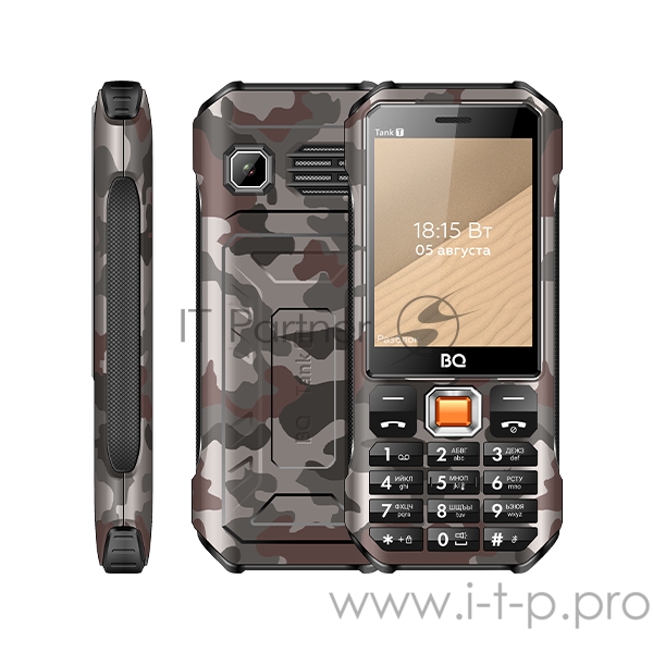 Мобильный телефон BQ 2824 Tank T Camouflage Grey