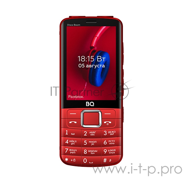 Мобильный телефон BQ 3587 Disco Boom Red SC6531H, 0, MOCOR, 64 Mb, 64 Mb, 2G GSM 850/900/1800/1900, Bluetooth Версия 2.1 Экран: 3.47, 320*480, IPS Основная камера: отсутствует, Фронтальная камера: отсутствует, Кол-во СИМ: 2, Mini, Mini, карта памяти
