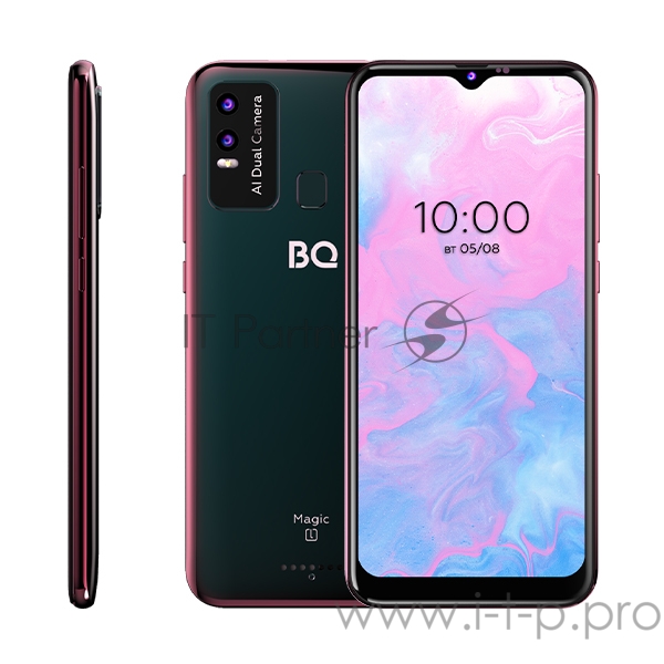 BQ 6630L Magic L Wine Red Смартфон