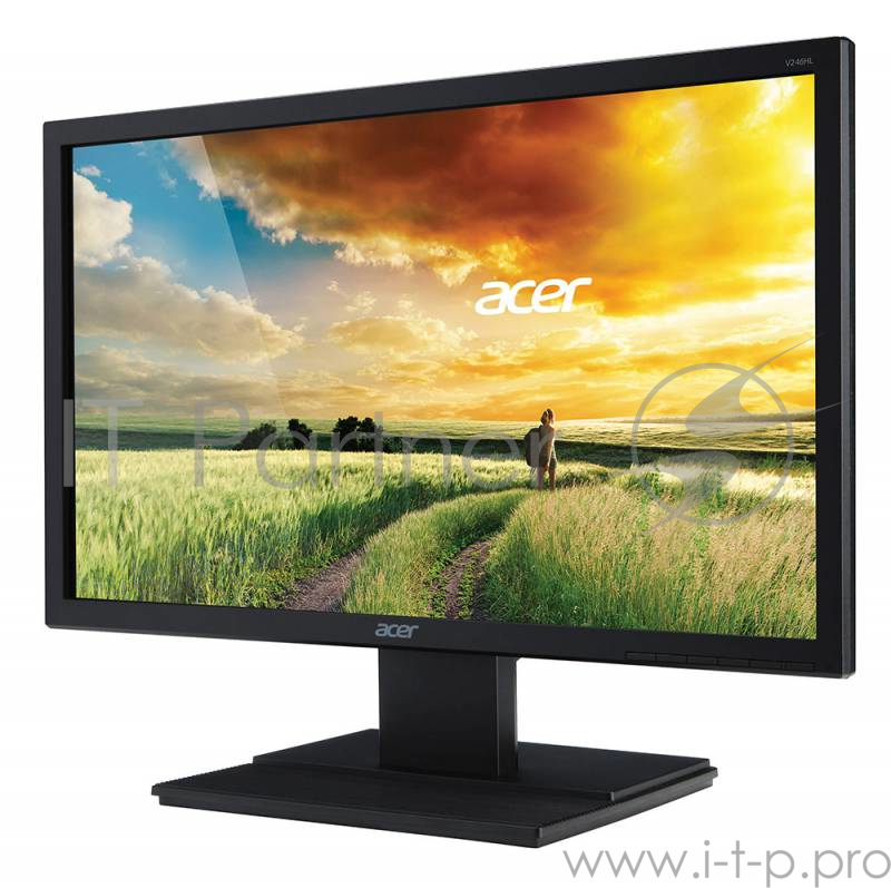 Монитор Acer 23.8 V246HYLbd черный IPS LED 16:9 DVI матовая 250cd 1920x1080 D-Sub FHD 4.25кг