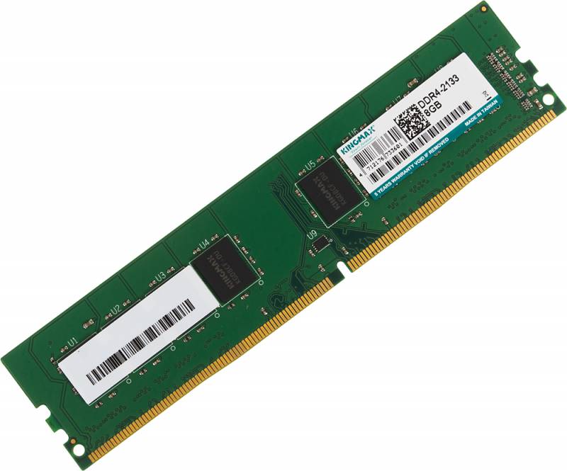 Память DDR4 Kingmax 8Gb 2133MHz RTL PC4-17000 CL15 DIMM 288-pin 1.2В