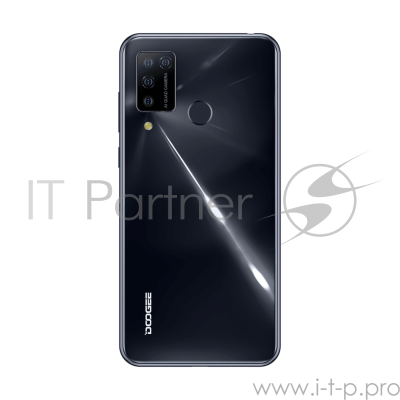 Смартфон Doogee Doogee N20 Pro Space Gray, 6.3 19:9 1080x2280, 4 x Cortex - A53 2.0 ГГц+4 x Cortex -A73 2.0 ГГЦ, 8 Core, 6GB RAM, 128GB, up to 256GB flash, 16 МП+8МП+ 2 МП + 2 МП/16Mpix, 2 Sim, 2G, 3G, LTE, BT v5.0, Wi-Fi, GPS, Galileo, Glonass, Micr