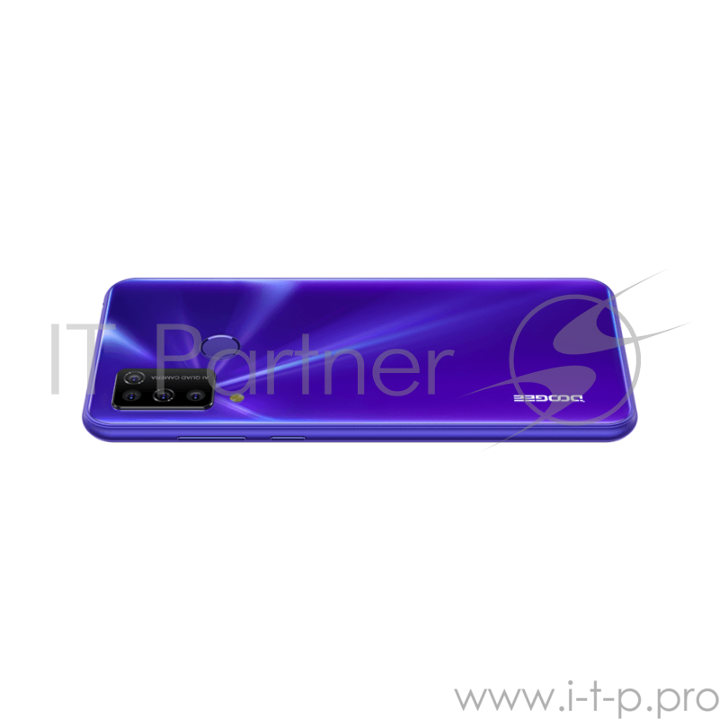 Смартфон Doogee Doogee N20 Pro Streamer Purple, 6.3 19:9 1080x2280, 4 x Cortex - A53 2.0 ГГц+4 x Cortex -A73 2.0 ГГЦ, 8 Core, 6GB RAM, 128GB, up to 256GB flash, 16 МП+8МП+ 2 МП + 2 МП/16Mpix, 2 Sim, 2G, 3G, LTE, BT v5.0, Wi-Fi, GPS, Galileo, Glonass,