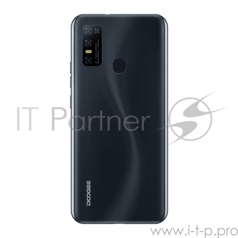 Смартфон Doogee Doogee N30 Magic Black, 16,64 см (6.55) 19:9 720x1600, 1.8GHz, 8 Core, 4GB RAM, 128GB, up to 256GB flash, 16 МП+8МП+ 2 МП + 2 МП/8Mpix, 2 Sim, 2G, 3G, LTE, BT, Wi-Fi, GPS, Type-C, 4500mAh, Android 10, 190g, 167 ммx77,4 ммx8,9 мм