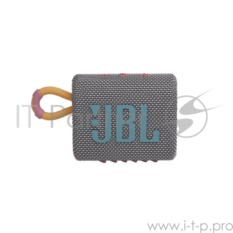 Динамик JBL Портативная акустическая система JBL GO 3 серая