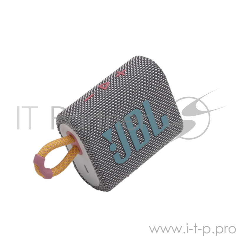 Динамик JBL Портативная акустическая система JBL GO 3 серая