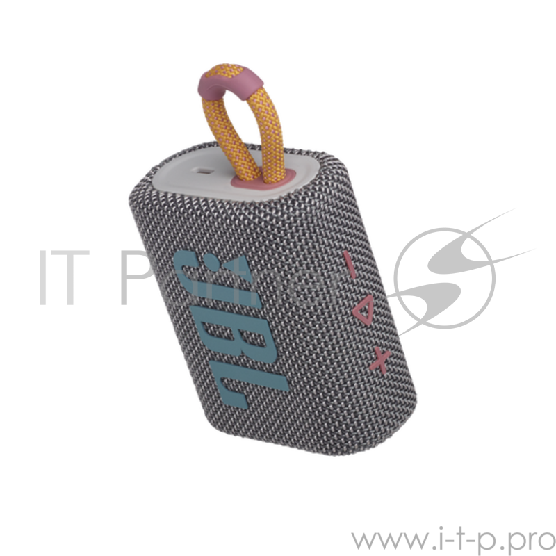 Динамик JBL Портативная акустическая система JBL GO 3 серая