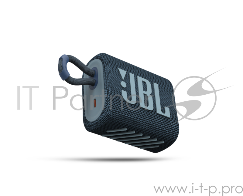 Динамик JBL Портативная акустическая система JBL GO 3 синяя