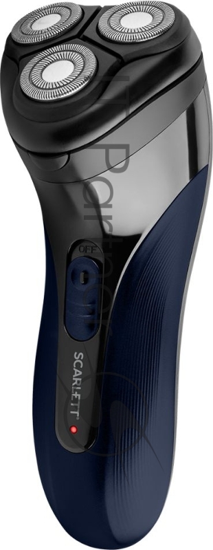 Бритва роторная Scarlett SC-SH65R55 реж.эл.:3 питан.:элек.сеть/аккум. черный