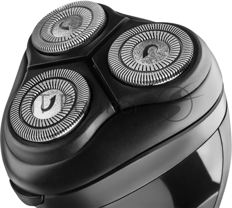 Бритва роторная Scarlett SC-SH65R55 реж.эл.:3 питан.:элек.сеть/аккум. черный