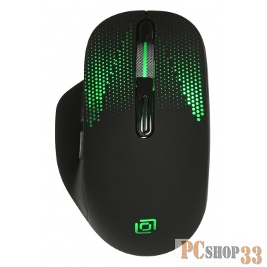 Мышь Oklick 636LWC черный оптическая (2400dpi) беспроводная USB/USB-C (6but)