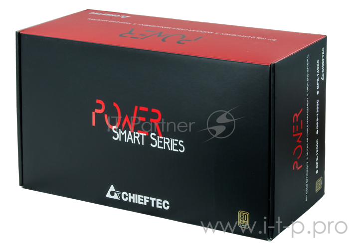 Блок питания Chieftec 1250W (GPS-1250C) {ATX v.2.3/EPSx2, 80+ Gold, A.PFC, 6x PCI-E (6+2-Pin), 12x SATA}