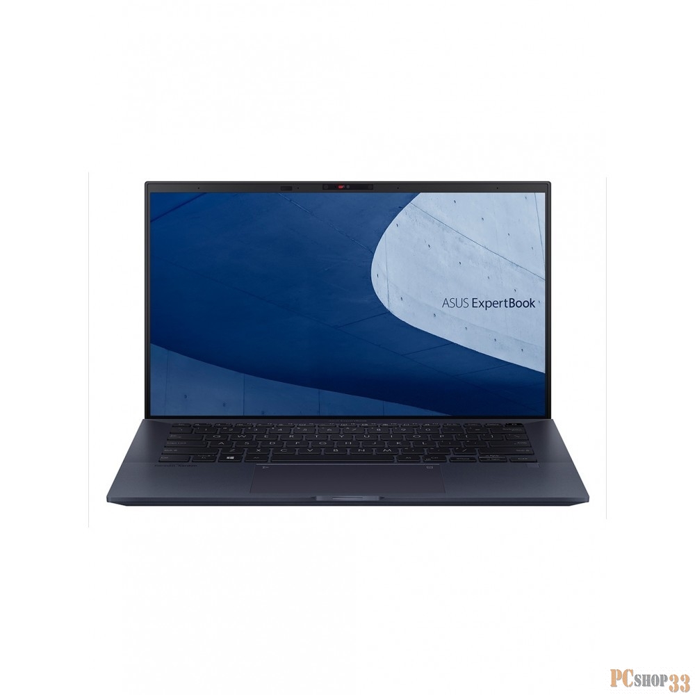 Ноутбук ASUS B9400CEA-KC0062R 66Вт/ч батарея +bag+cable 14(1920x1080 (матовый) IPS)/Intel Core i7 1165G7(2.8Ghz)/16384Mb/1024SSD UHD Graphics/Cam/BT/WiFi/war 1y/1.01kg/Star Black/W10Pro + Support NumberPad