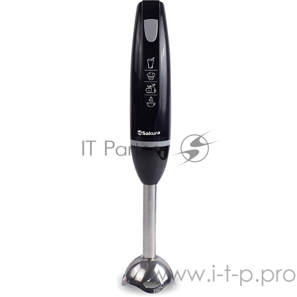 Блендер SA-6224BK 400Вт погружн стальн.насадка