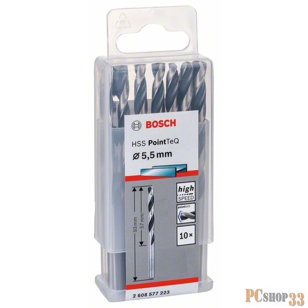 Bosch Bosch 2608577223 10 HSS PointTeQ Сверл 5.5mm