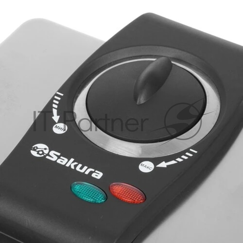 Вафельница SA-7405TR 1000Вт нерж елочка