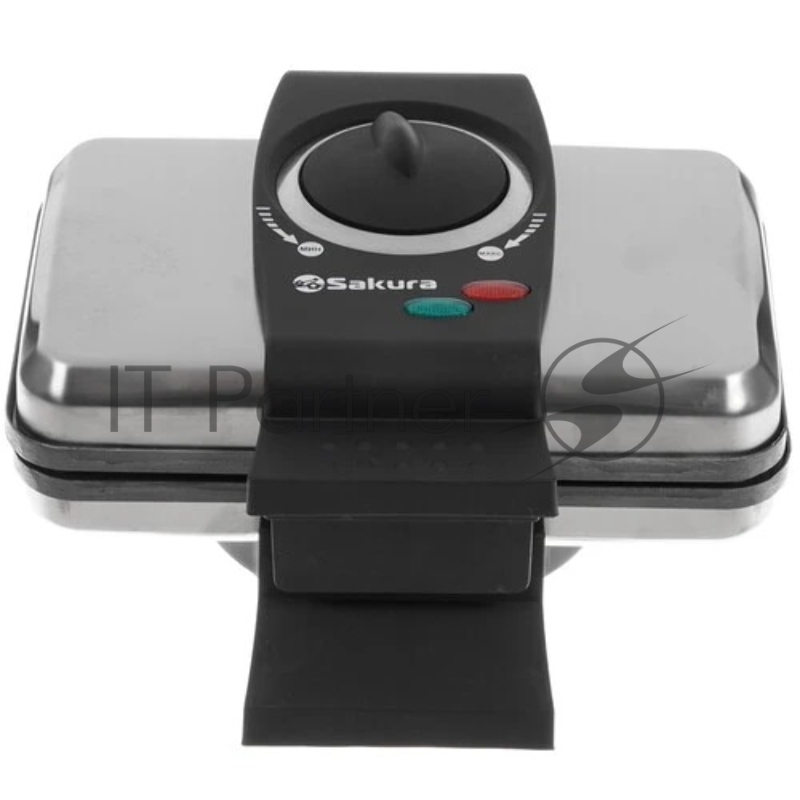 Вафельница SA-7405TR 1000Вт нерж елочка