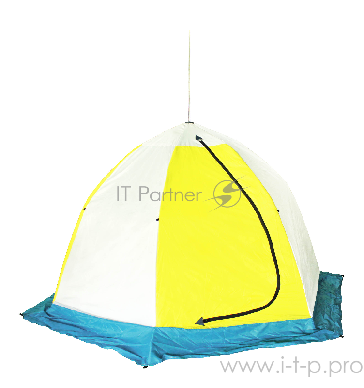 Палатка рыбака ELITE 2-м трехслойная (дышащая) (Стэк)