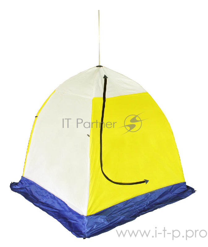 Палатка рыбака ELITE 1-м трехслойная (дышащая) (Стэк)