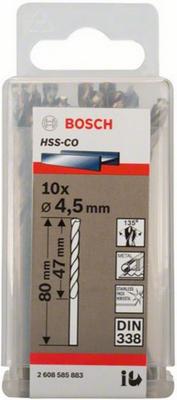 Bosch Bosch 2608585883 10 HSS-CO СВЕРЛ 4.5ММ