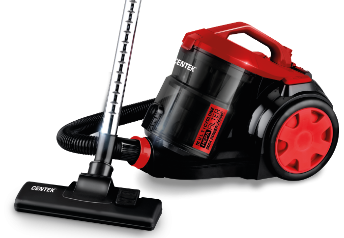 Пылесос Centek CT-2536 красный/черный