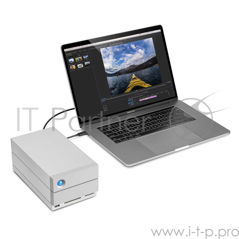 Жесткий диск Lacie Original Thdb3 16Tb STGB16000400 2big Dock (7200rpm) 3.5 серебристый USB 3.0