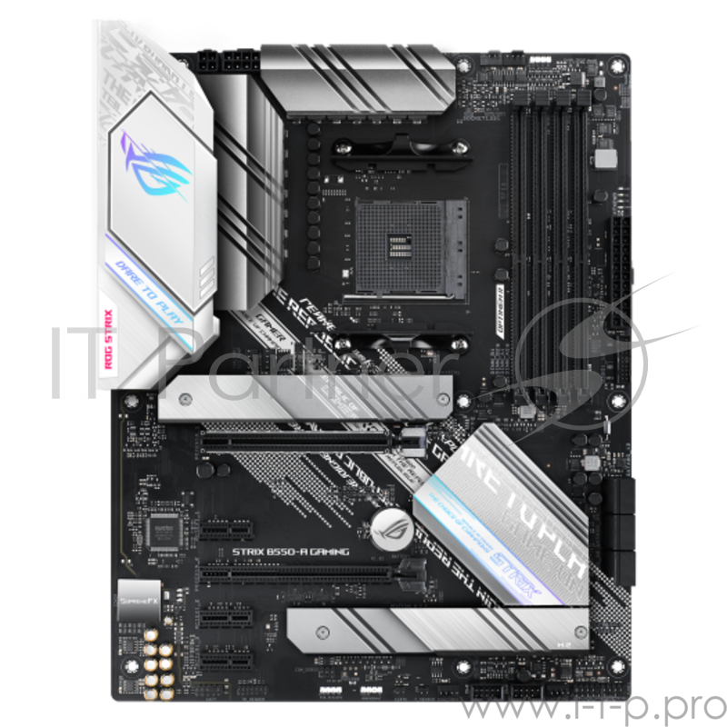 Материнская плата ASUS ROG STRIX B550-A GAMING, Socket AM4, B550, 4*DDR4, HDMI+DP, CrossFireX, SATA3 + RAID, Audio, 2,5Gb LAN, USB 3.2*8, USB 2.0*6, ATX 90MB15J0-M0EAY0