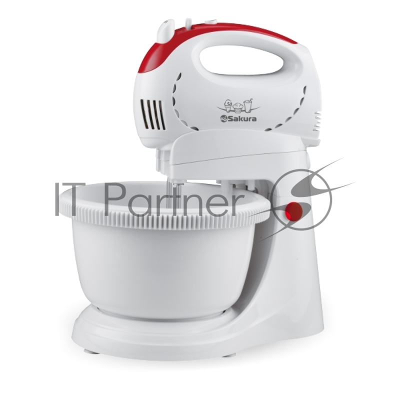 Миксер с чашей Sakura SA-6319CR 400Вт 2,0л