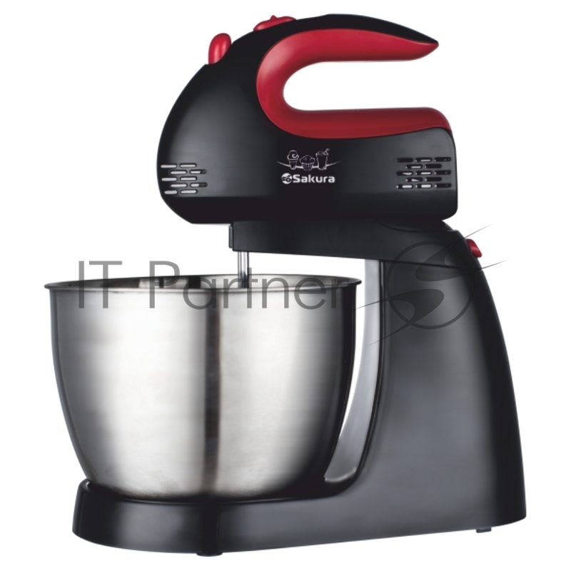 Миксер с чашей Sakura SA-6321CSB 400Вт 3,0л