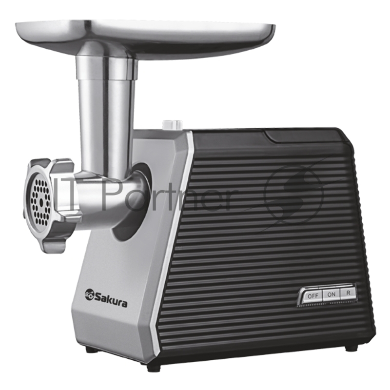 Мясорубка Sakura SA-6424BK 2000Вт реверс + компл нас