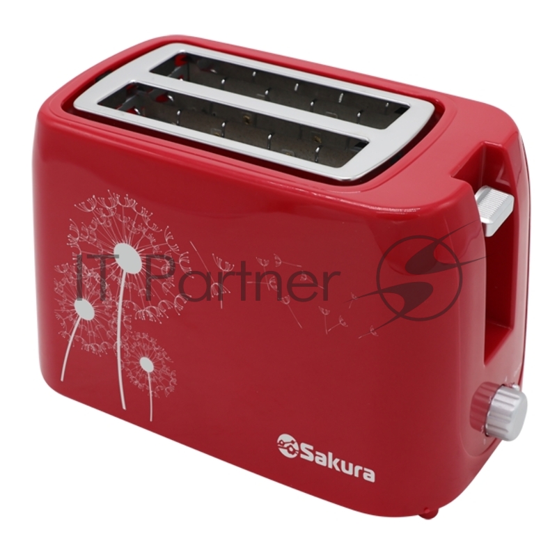 Тостер Sakura SA-7608R 750Вт подогрев красн