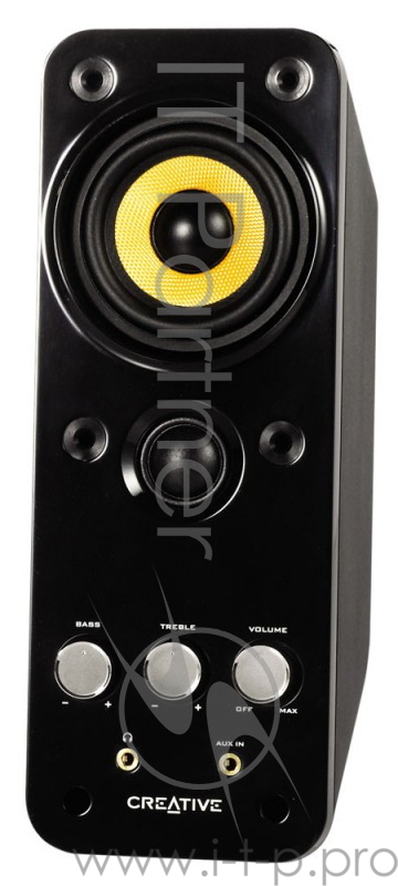 Колонки Creative GigaWorks T20 series II 2.0 черный 28Вт (51MF1610AA000)