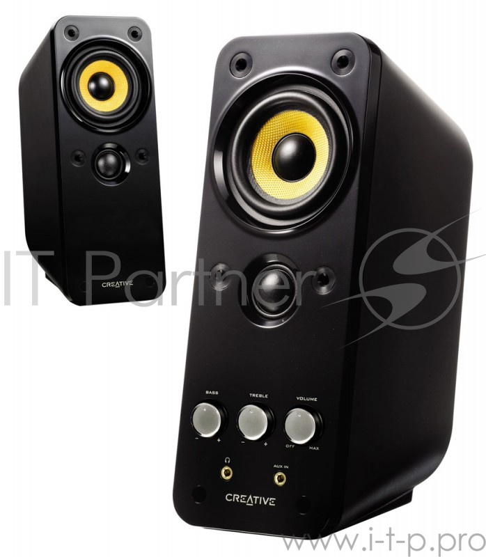 Колонки Creative GigaWorks T20 series II 2.0 черный 28Вт (51MF1610AA000)
