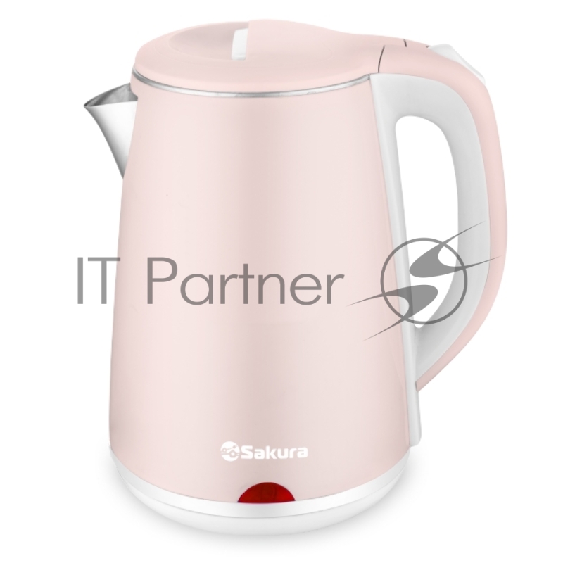 Чайник электрический Sakura SA-2150WP (2.2) роз+молочн д