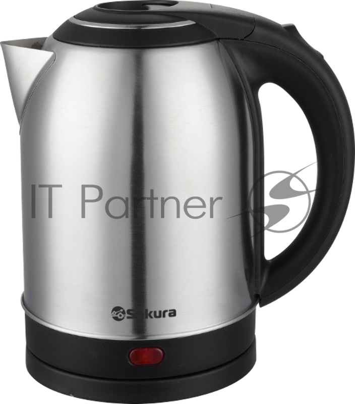 Чайник электрический Sakura SA-2121BS (2.0) серебр+черн д