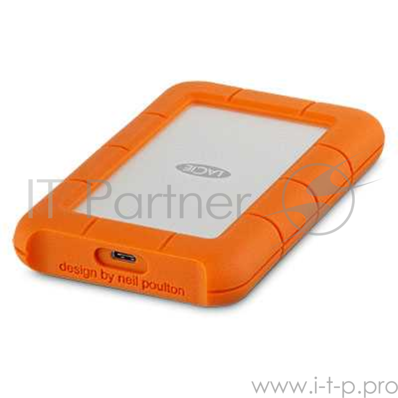 Внешний жесткий диск 2ТБ 2.5 LaCie Rugged Mini, оранжевый (USB3.0)