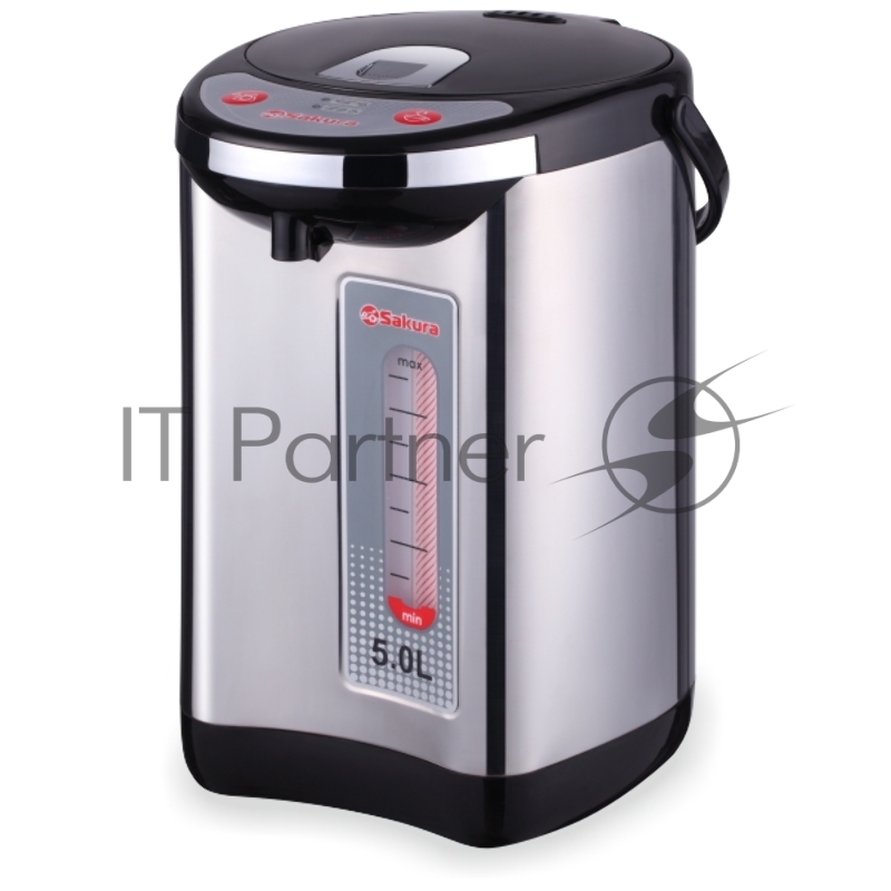 Термопот Sakura SA-315BS 5,0 нерж/черн
