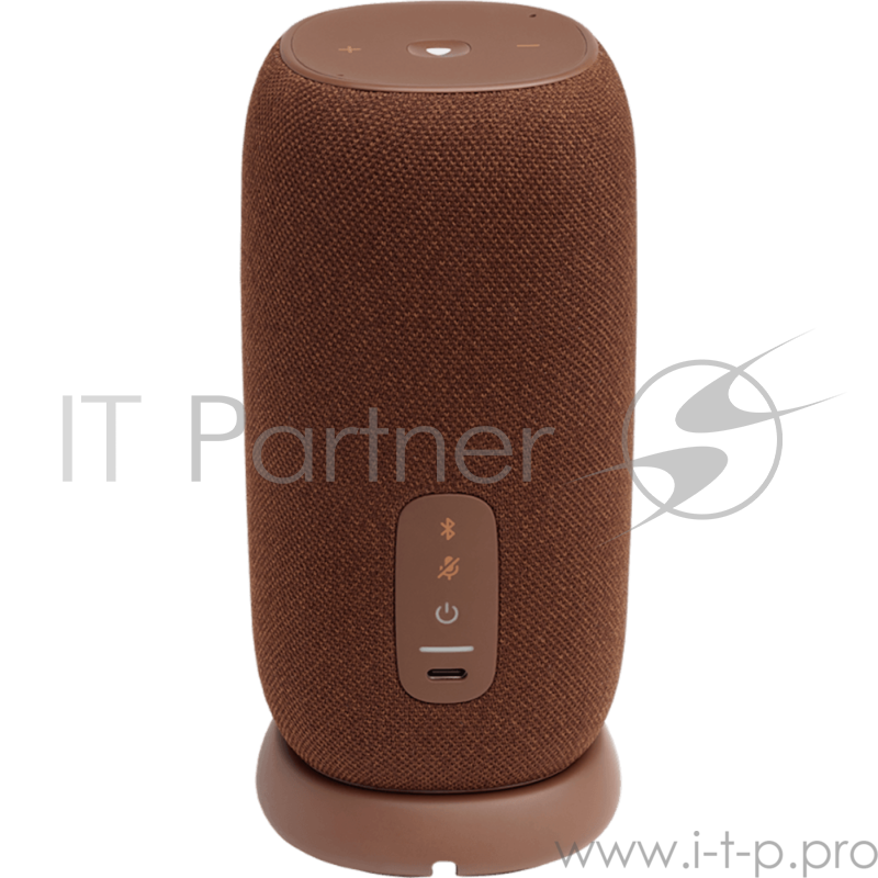 Портативная колонка JBL Link Portable с Яндекс.Алисой, коричневый