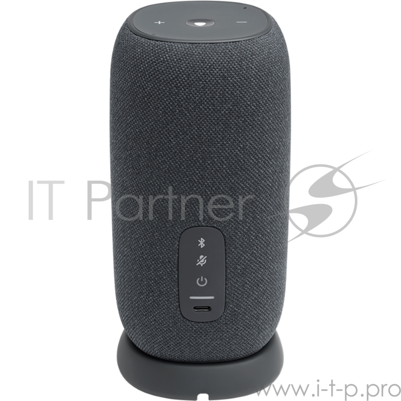 Портативная колонка JBL Link Portable с Яндекс.Алисой, серый