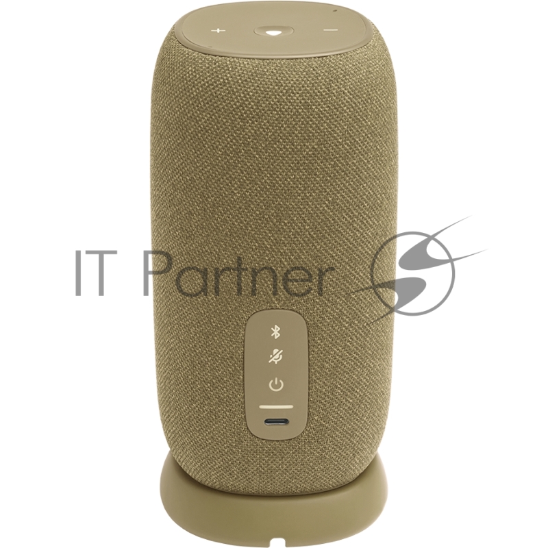 Портативная колонка JBL Link Portable с Яндекс.Алисой, солома