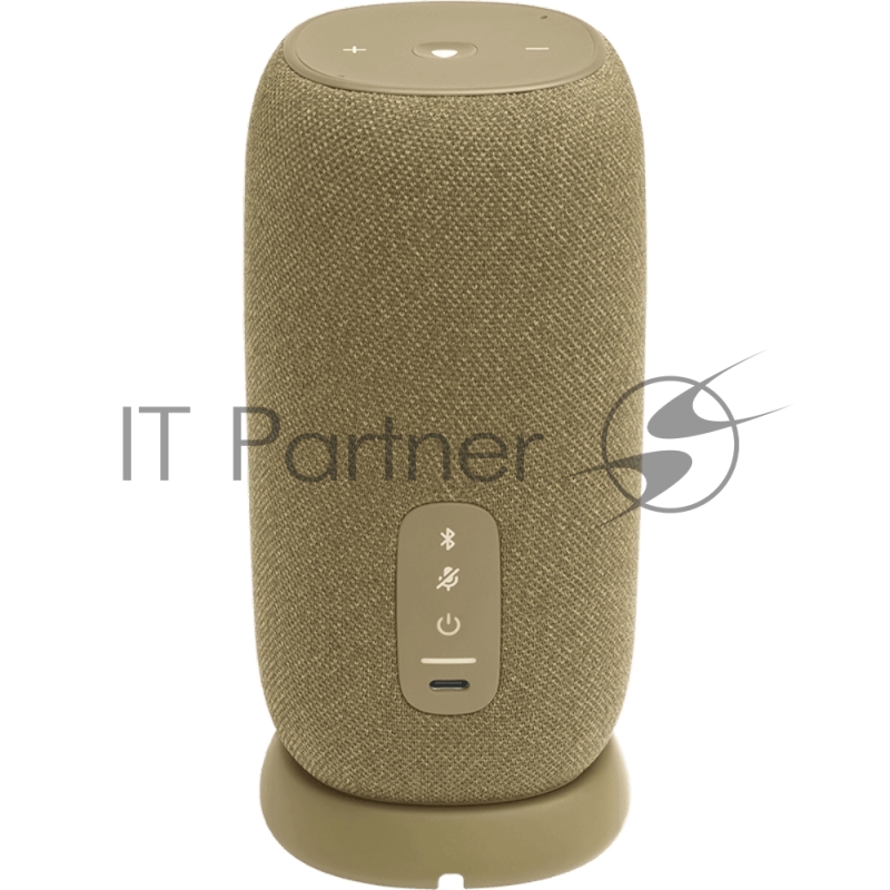 Портативная колонка JBL Link Portable с Яндекс.Алисой, солома