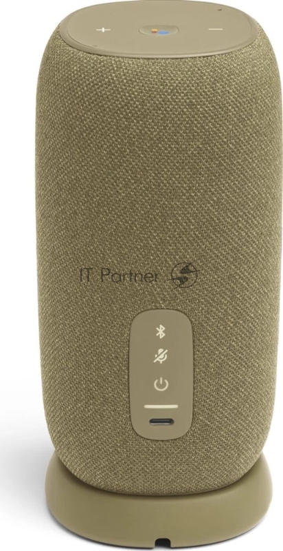 Портативная колонка JBL Link Portable с Яндекс.Алисой, солома