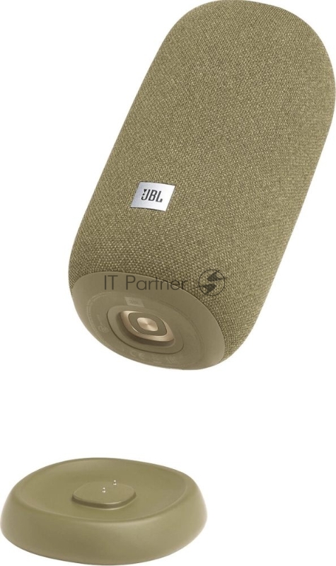 Портативная колонка JBL Link Portable с Яндекс.Алисой, солома