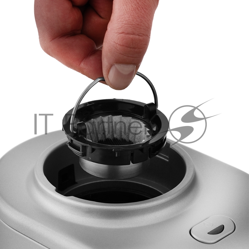 Кофемолка Kitfort КТ-749 130Вт сист.помол.:жернова вместим.:400гр серый