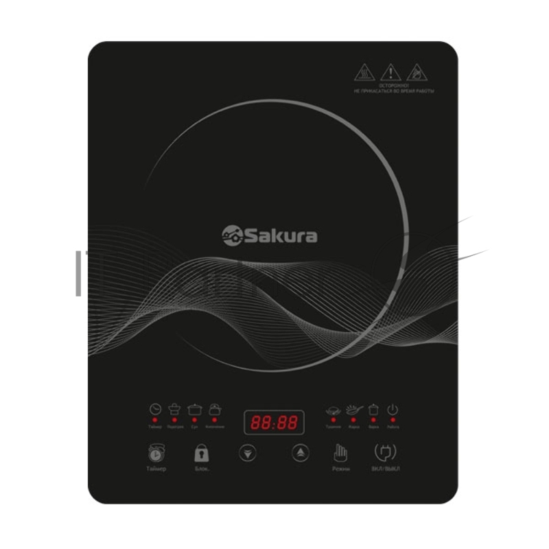 Плитка индукц SA-7156 1конф 6реж