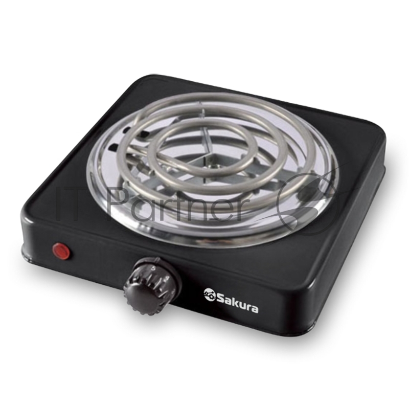 Плитка электрическая Sakura ПЭ-02В 1000Вт 145мм 1конф/спир