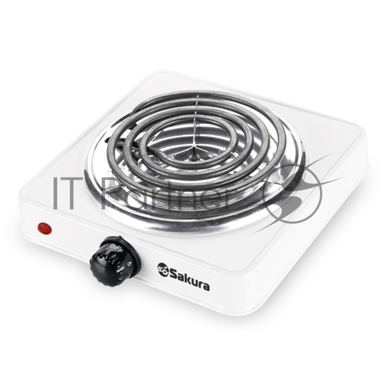 Плитка электрическая Sakura ПЭ-08 1500Вт 145мм 1конф/спир
