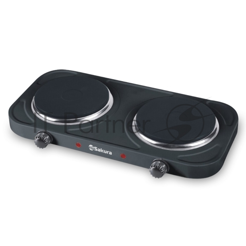 Плитка электрическая Sakura ПЭ-04В 2000Вт 154/154мм 2конф/диск