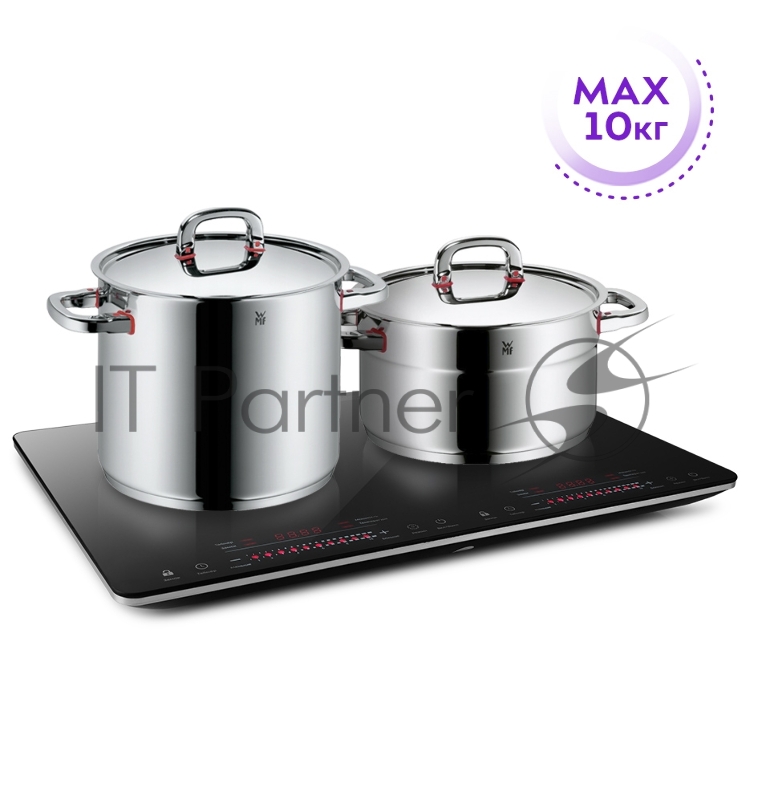 Плита Электрическая Kitfort КТ-128 черный (настольная)